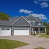 CHI Overlay Recessed Panel Garage Door